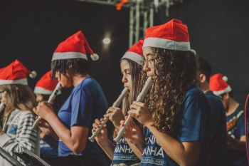 GUANHÃES: Projeto Tocando o Amanhã ano II abre inscrições para ensino de instrumentos e notação musical