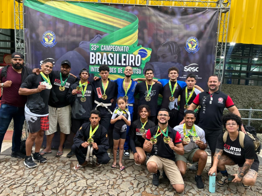 ESPORTE: Atletas do Team Alexandre Xuxa se destacam em Campeonato Brasileiro de Jiu Jitsu