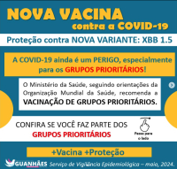 Nova vacina contra a Covid-19 está disponível em Guanhães