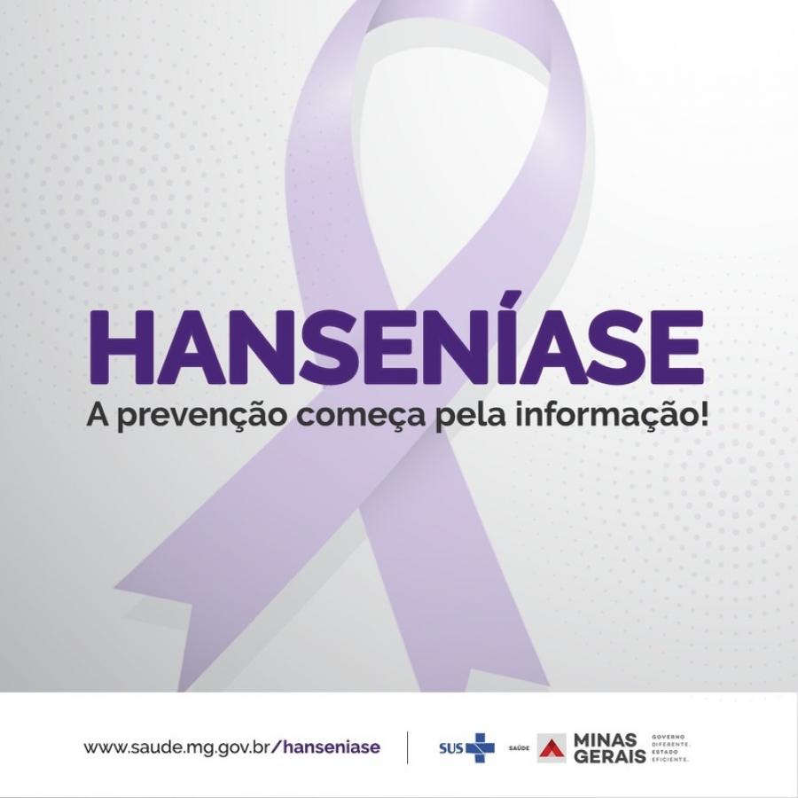 Janeiro Roxo é o mês da conscientização sobre a hanseníase  Departamento  de Doenças de Condições Crônicas e Infecções Sexualmente Transmissíveis