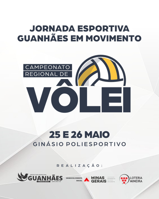 Campeonato Regional de Vôlei começa neste final de semana em Guanhães